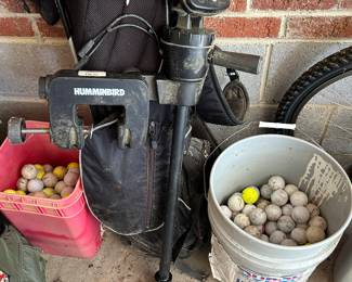 Hummingbird depth finder.