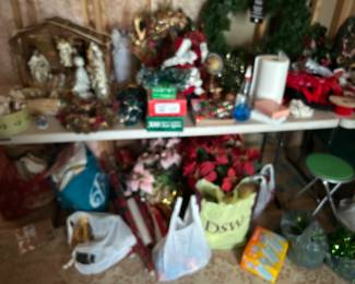 Lots of good Christmas decor.