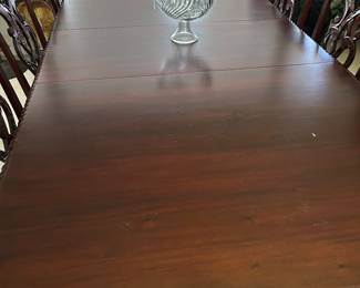 Exquisite dining room table with 8 chairs.  $750.