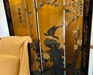 Asian room divider.