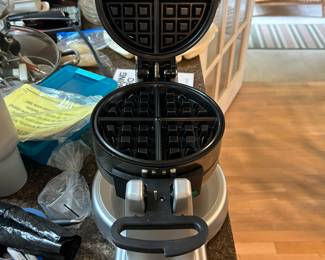 Commercial grade waffle/omelet maker.