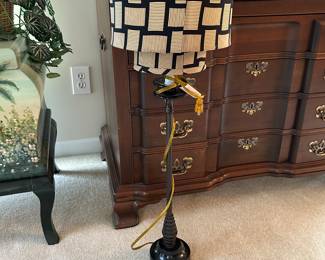 Funky lamp.