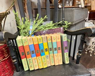 Collection of Through Golden Windows Books, old rockers