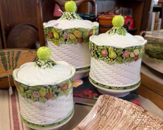 vintage canisters