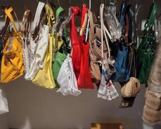 NAME BRAND PURSES, COACH, KATE SPADE ETC.