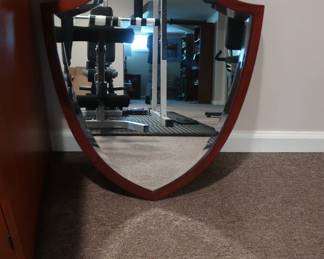 beveled mirror
