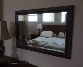 beveled mirror