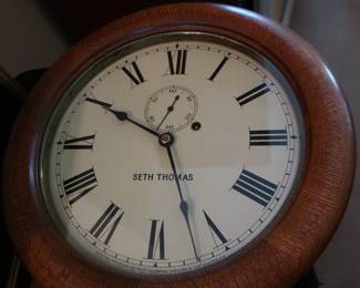 Seth Thomas clock face