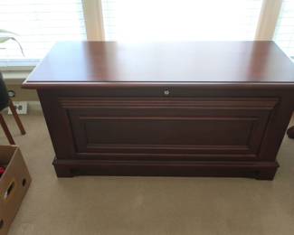 Lane cedar chest Size is 43" x 17 1/2"