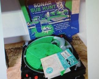 Sonar sub hunt game
