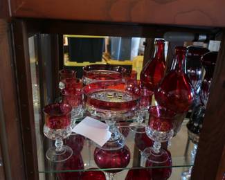 vintage glassware