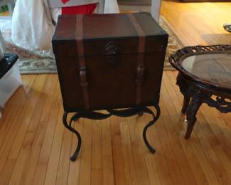 box on stand