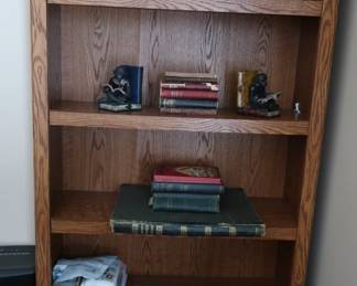 bookcase and books- matches other bookcase