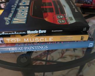 more car and art books