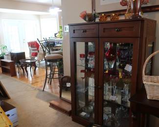 glass front cabinet