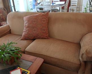 sofa 84" x 35"
