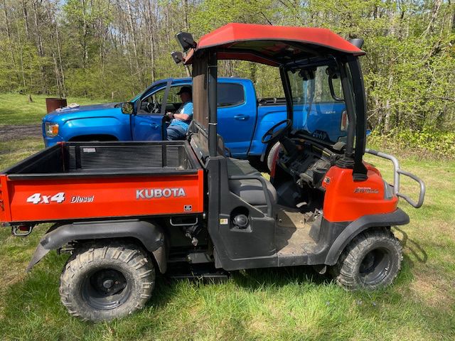 Kubota X hard work = FUN