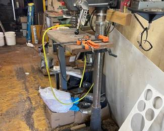 Drilling while standing!