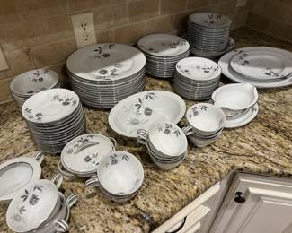 Entire set of Noritake Rosamor China - asking $200