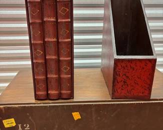 Decorative Faux Book Storage Box Set - $25 each 