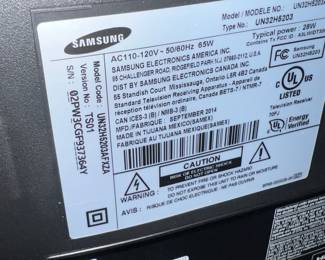32" samsung tv $90 (item excluded from 50% day)