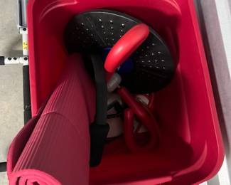 gym equipment - $5 each (item excluded from 50% day)