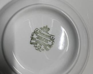 set of 4 plates and bowls Pagnossin Ironstone dishes - $50
