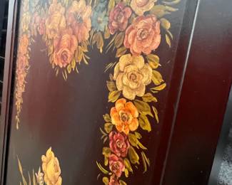 Hand-Painted Floral Decorative Panels - $149 each 