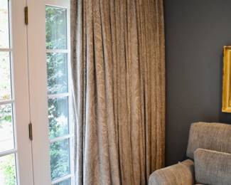 Multi-panel custom drapes