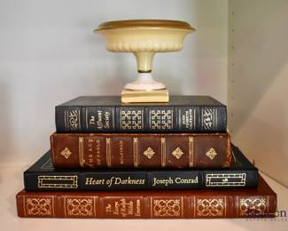 Leather bound books