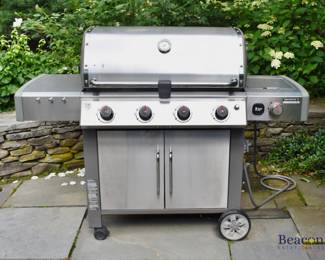 Weber Genesis II LX direct connect gas grill