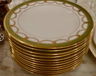 Coalport porcelain plates