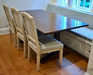 Set of 3 Minton-Spidell dining chairs