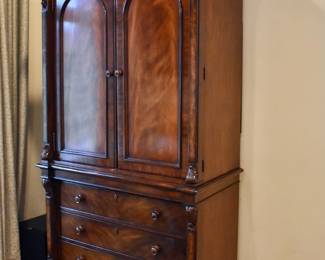 Henredon mahogany armoire