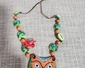 MEXICAN POTTERY NECKLACE