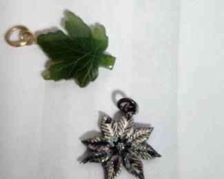 JADE AND STERLING LEAVES