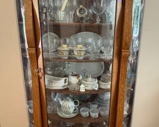Cabinet included with purchase - very nice collection and complete sets.
