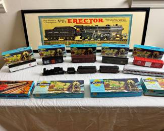 Massive train collection - these are only a fraction of the items available. Tools and parts available in bulk!