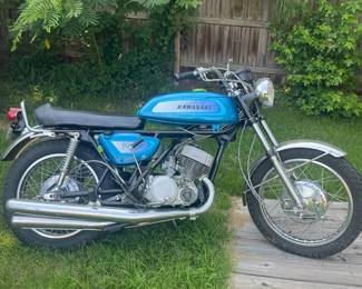 1971 Kawasaki motorcycle