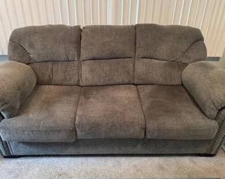 Ashley Furniture sofa with nailhead trim, matching loveseat also available