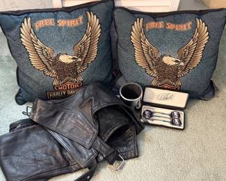 Harley-Davidson gear merchandise and decor