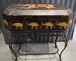Elephant Chest With Stand