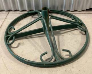 Green Metal Umbrella Stand