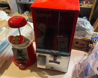 Vintage gum machines