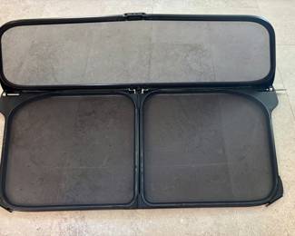 Windstop or wind blocker for convertible.