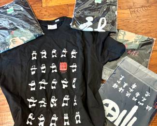 Panda t shirt, new. Cotton t shirts in package/new