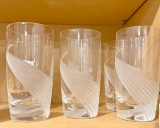 Lenox Windswept glasses 