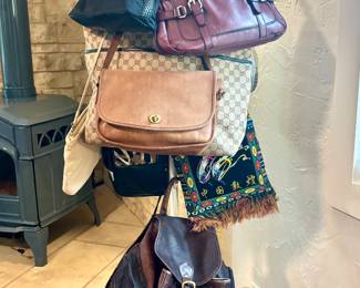 Purses: Ettiene Agnier, Coach, Gucci & others