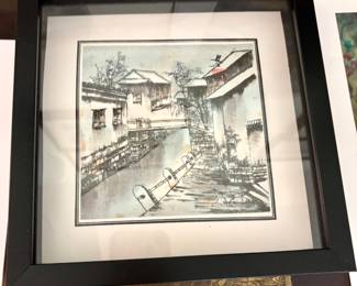 Mid Century Japanese Wall art