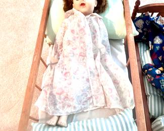 Vintage Doll Bed